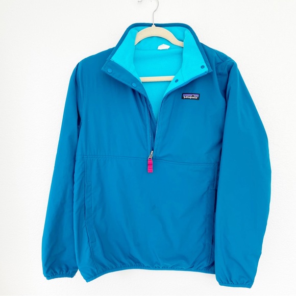 Patagonia | Fleece Reversible Pullover Quarter Zip Jacket - Picture 2 of 14